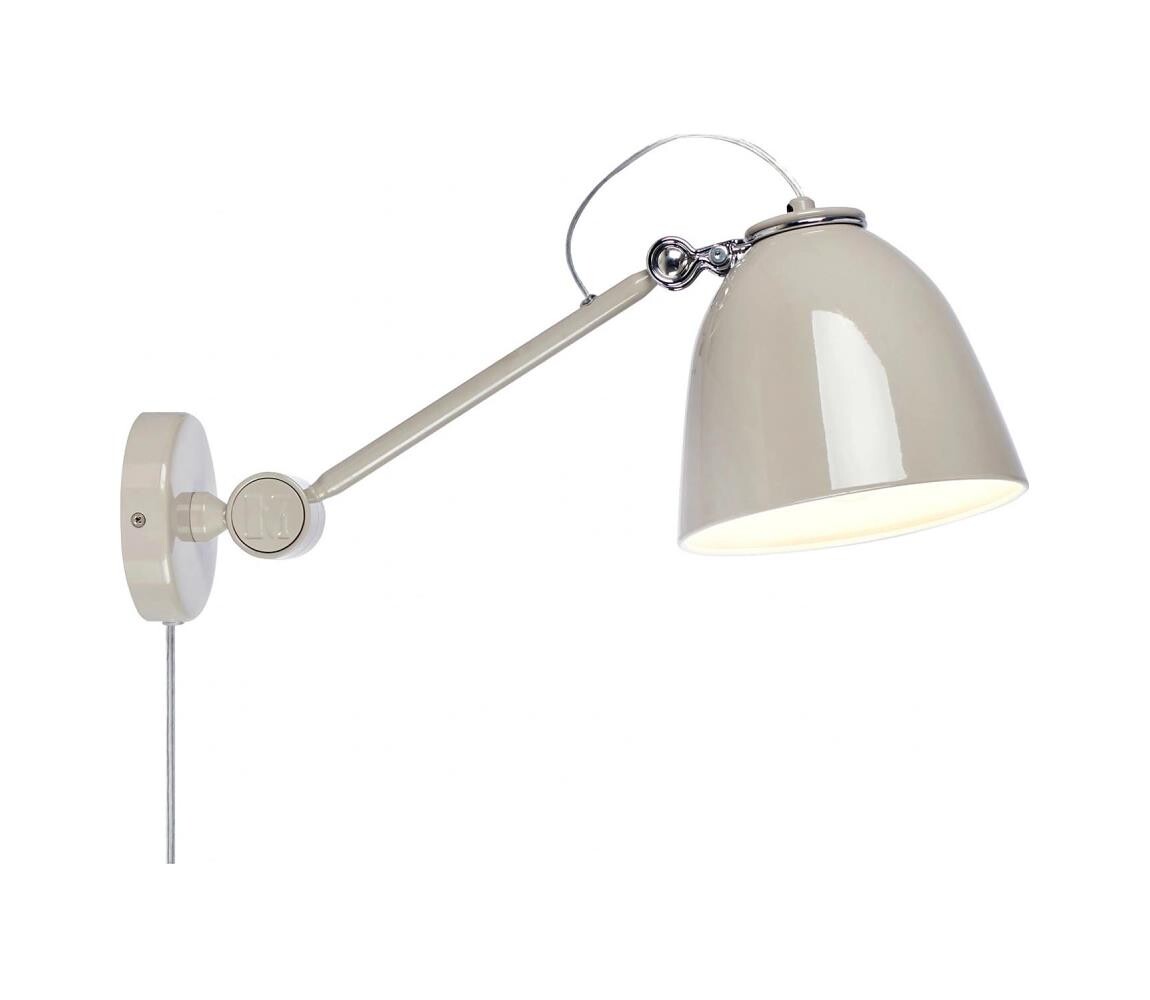 Markslöjd Markslöjd 108964 - Nástěnná lampa TILT 1xE27/60W/230V šedá