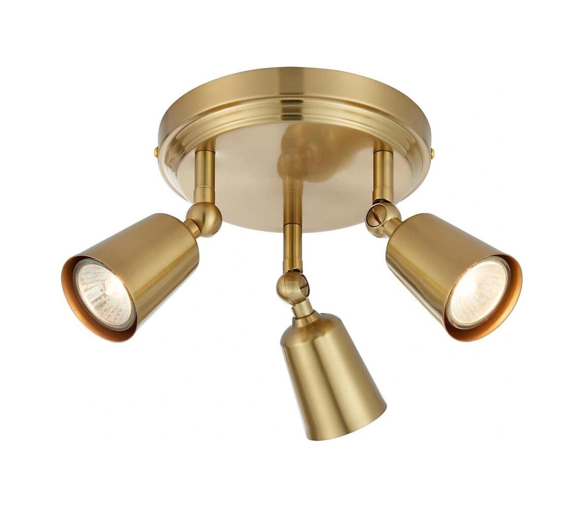 Markslöjd Markslöjd 108980 - Bodové svítidlo TINY 3xGU10/7W/230V mosaz