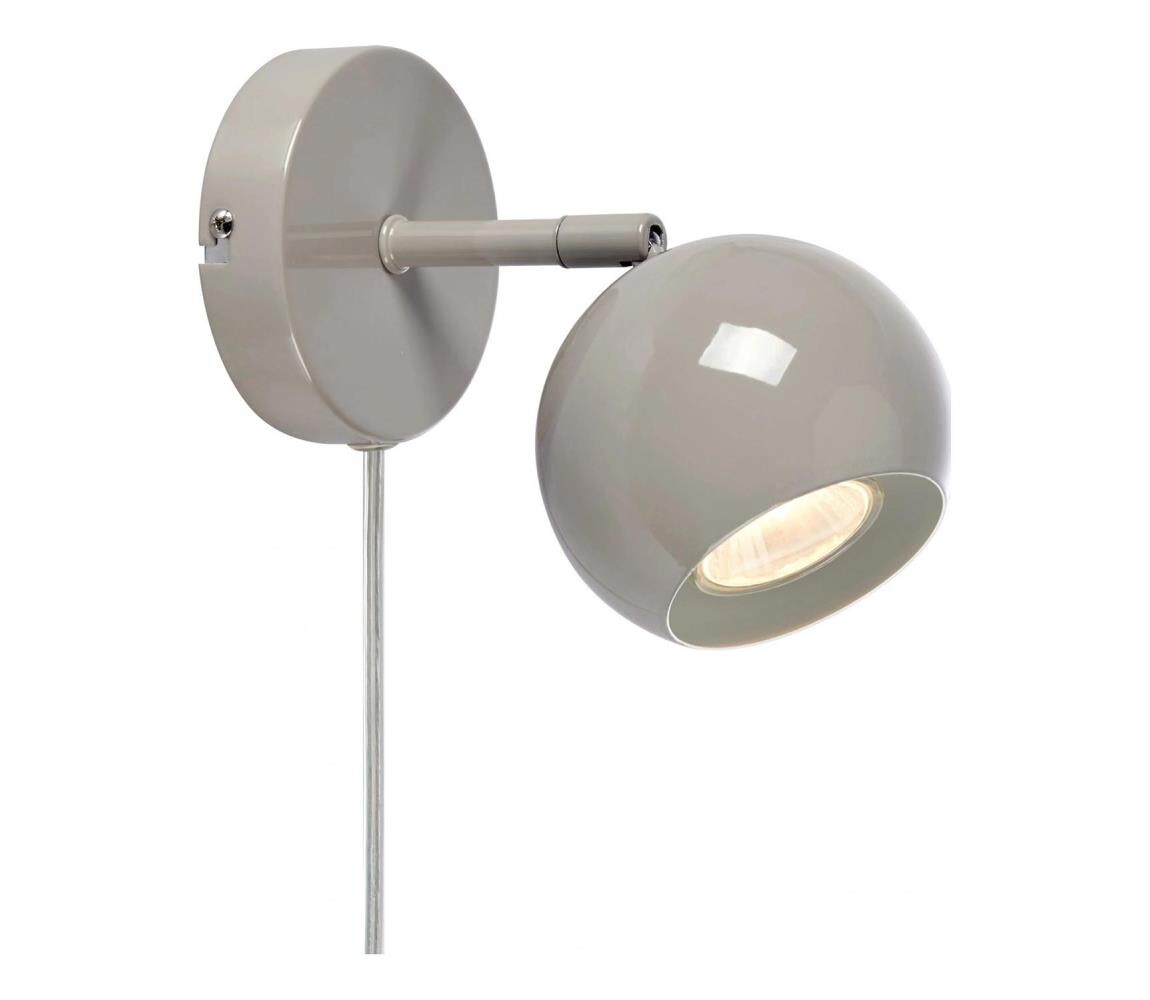 Markslöjd Markslöjd 108983 - Nástěnné bodové svítidlo POP 1xGU10/7W/230V šedá