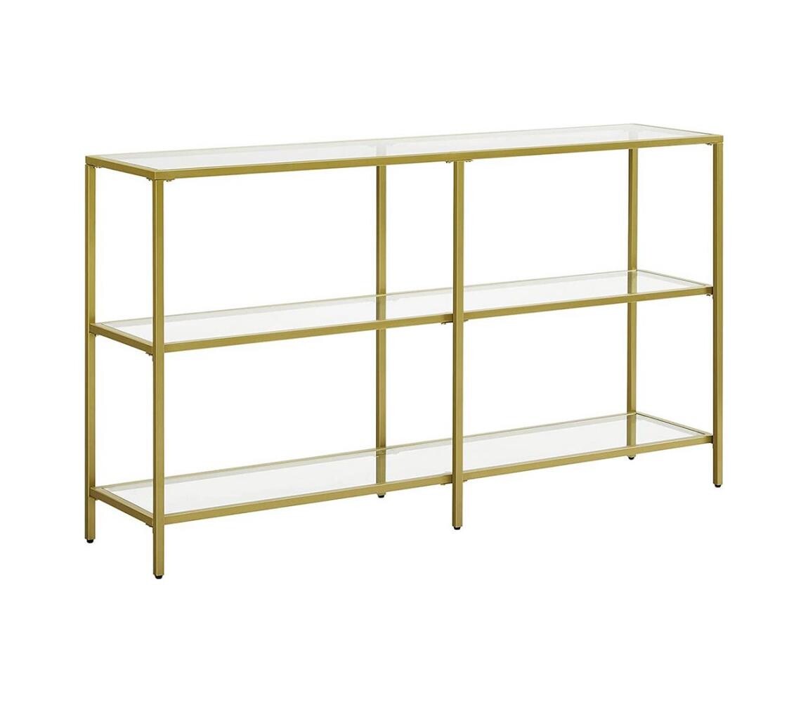 Odkládací stolek LUVOR zlatá