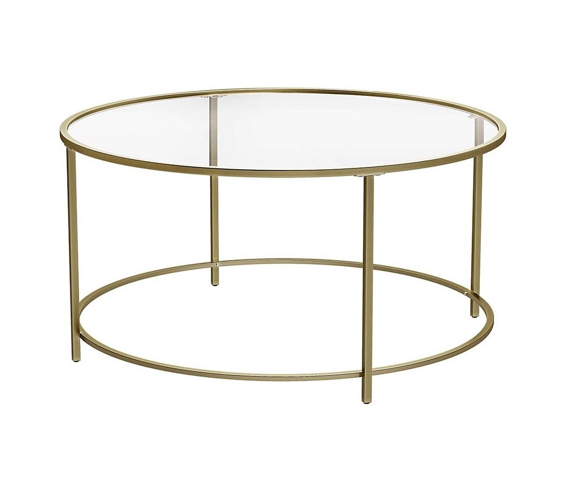 Konferenční stolek LYRA zlatá