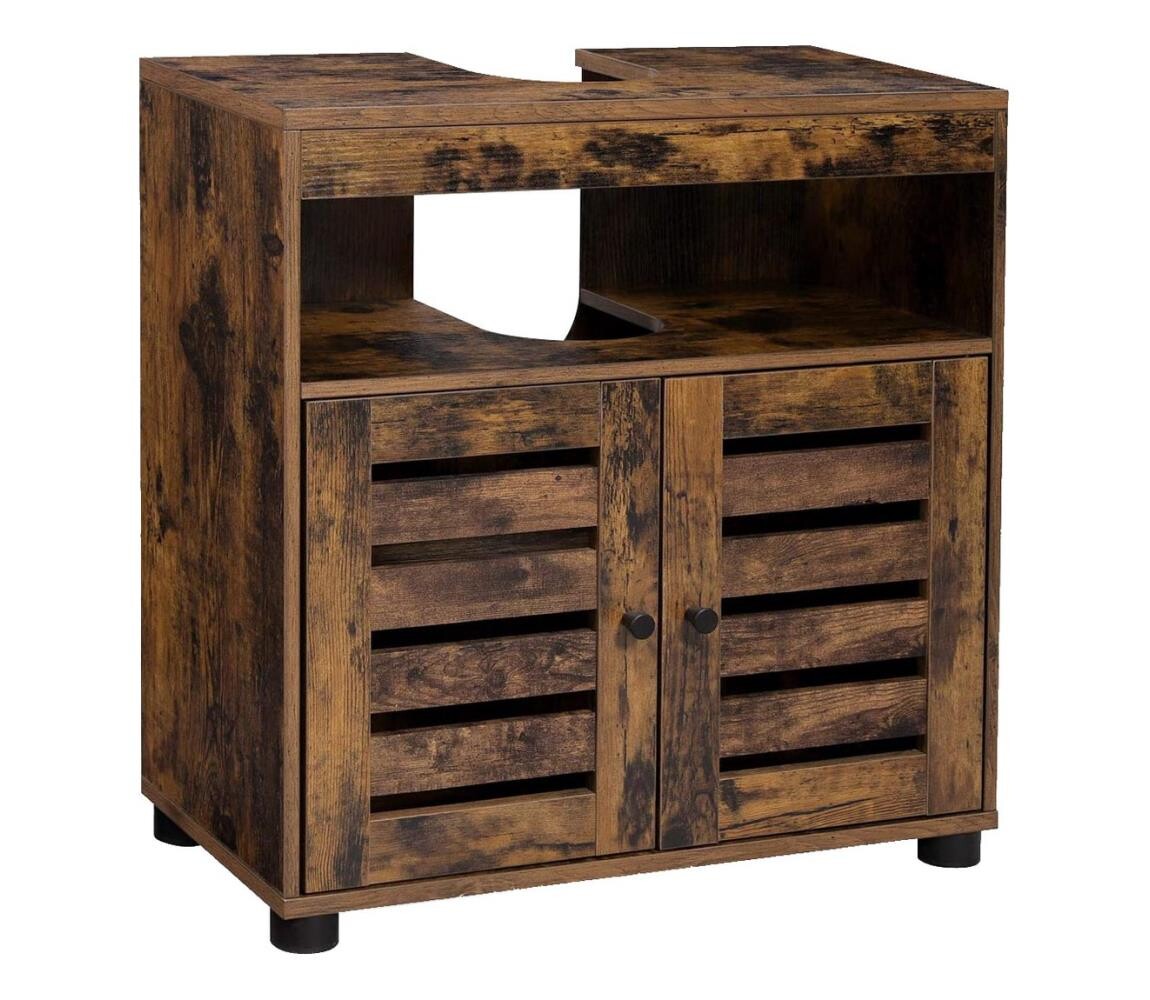 Koupelnová skříňka RENE hnědá