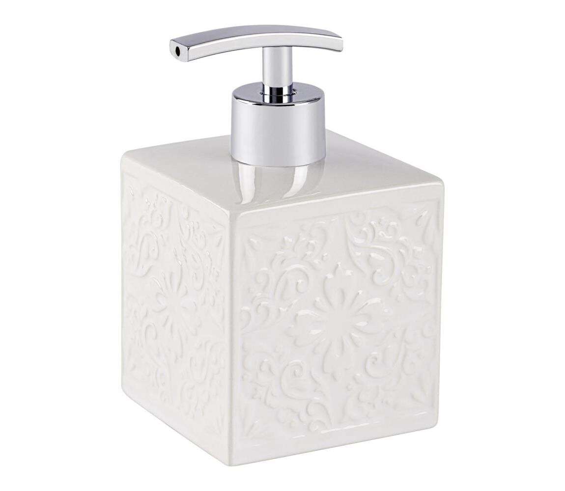 Wenko WENKO 22650100 - Dávkovač mýdla CORDOBA 500 ml bílá