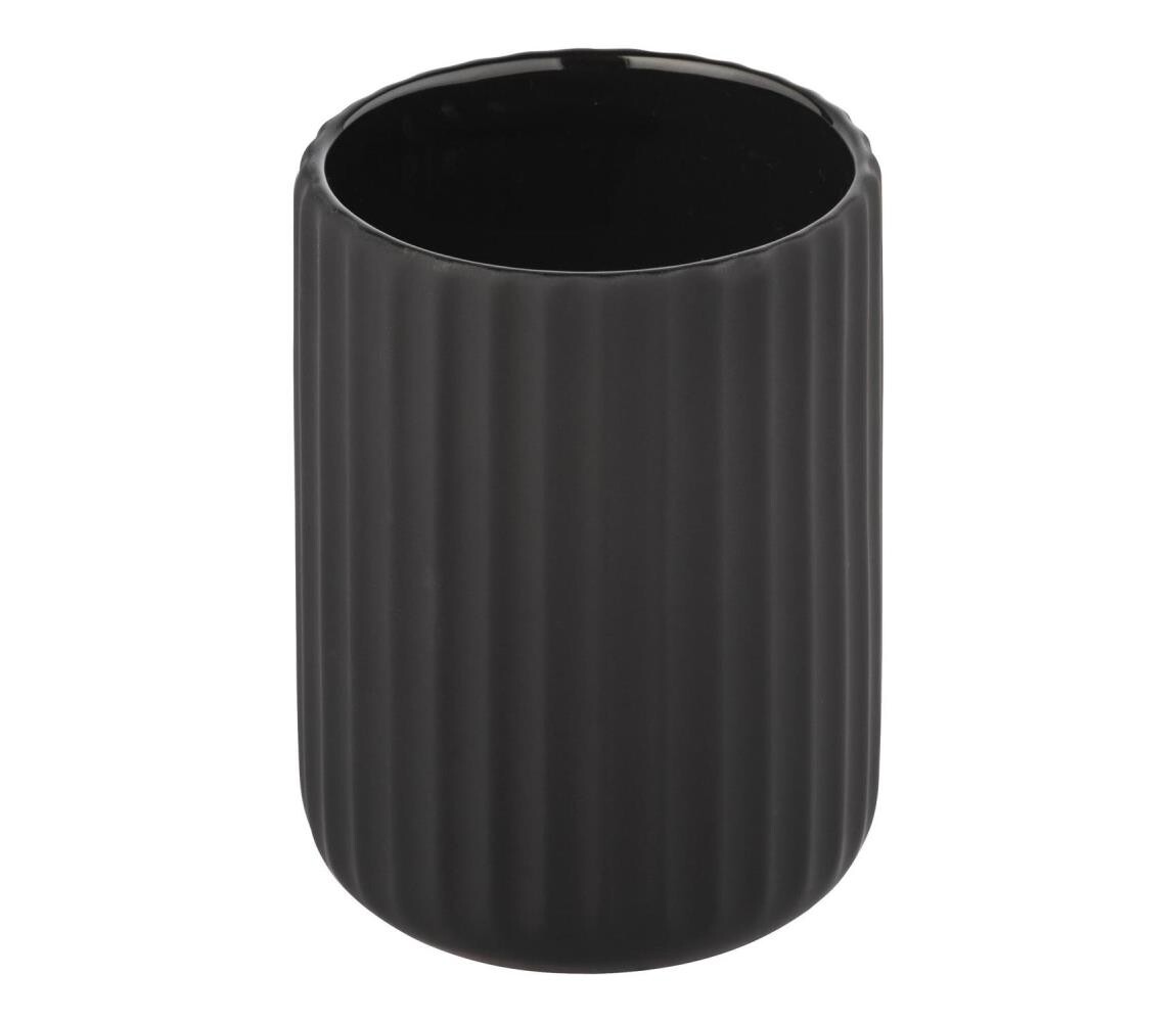 Wenko WENKO 24803100 - Pohárek BELLUNO 8x11 cm černá