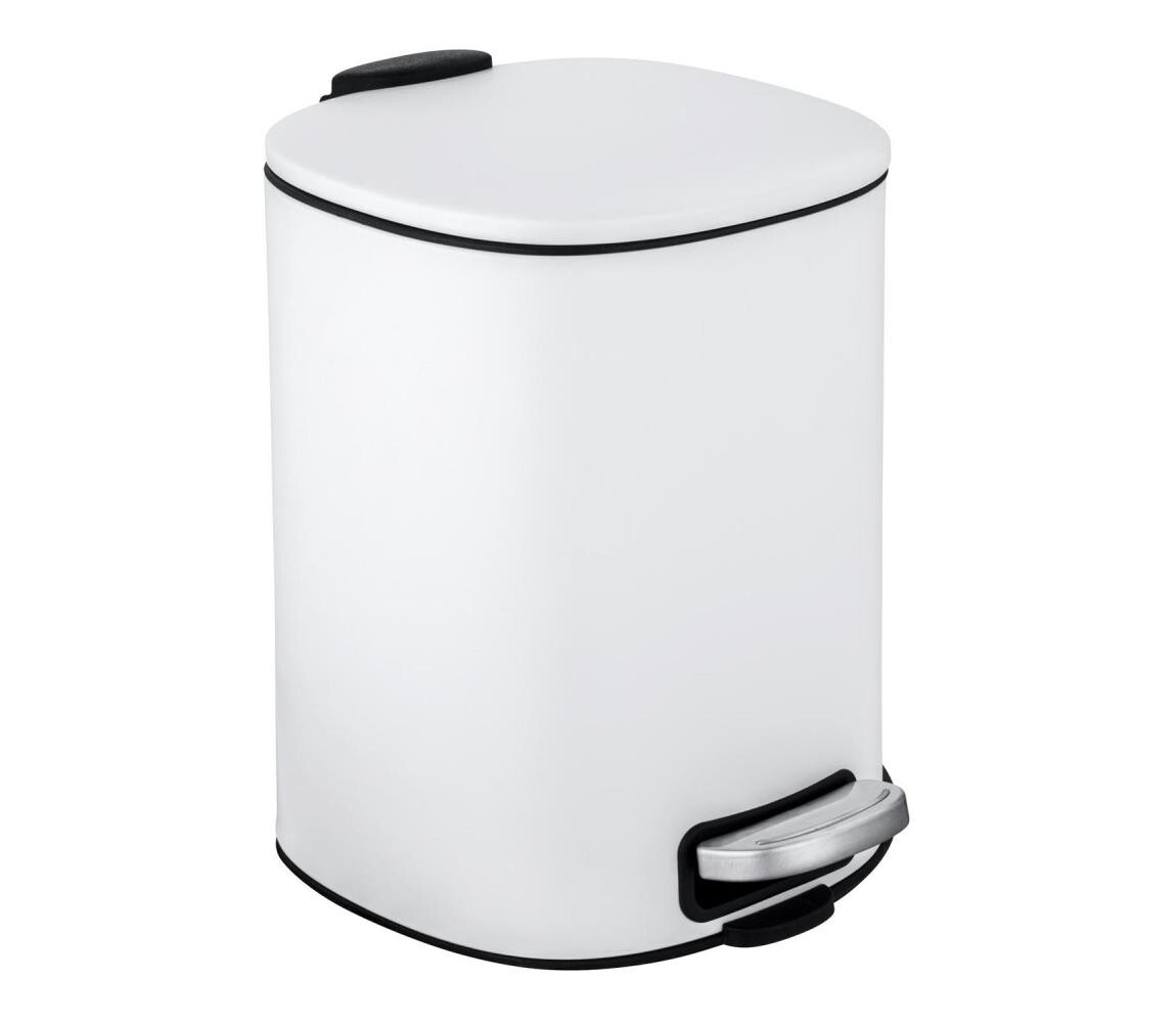 Wenko WENKO 24779100 - Koš ALASSIO 20,5x27 cm bílá/černá