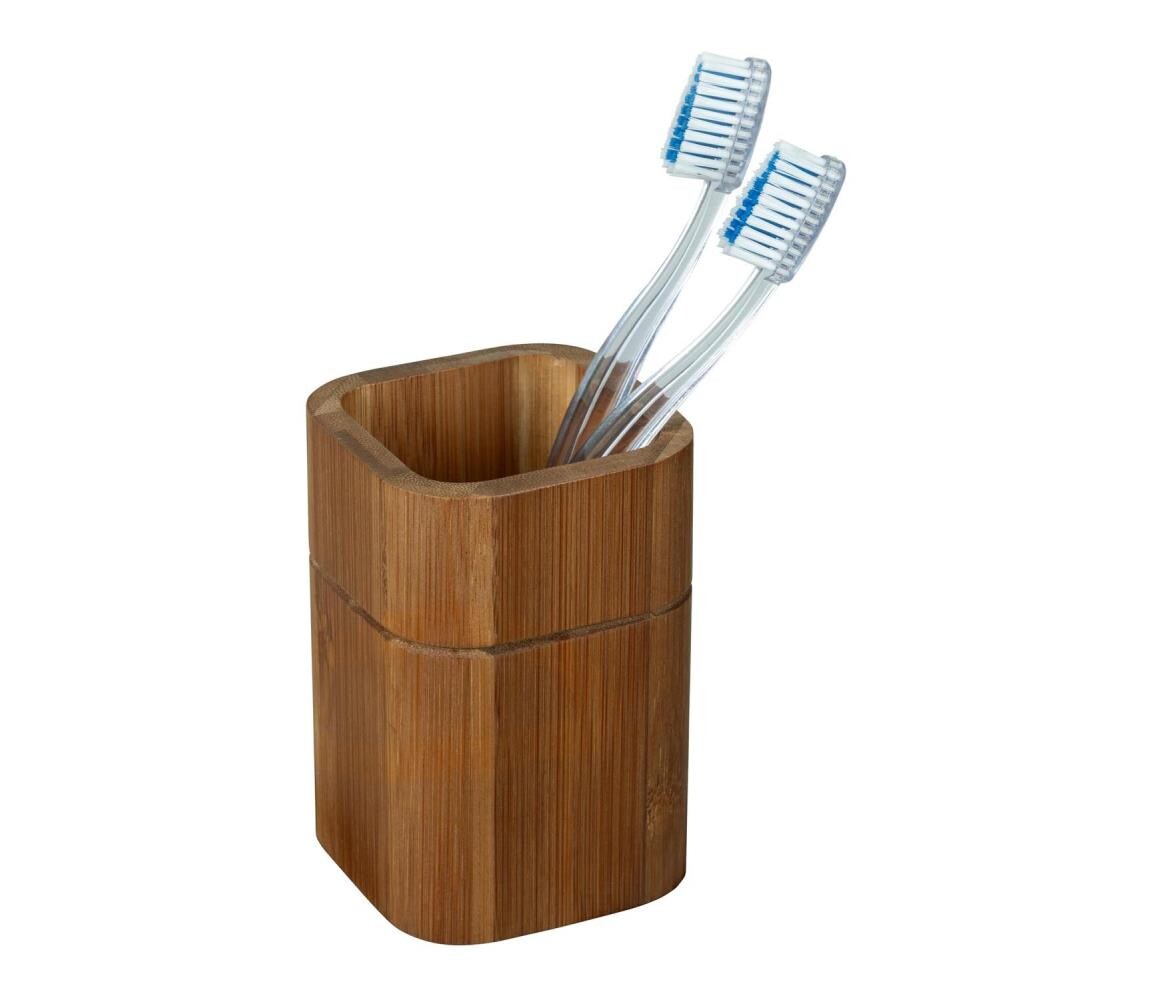 Wenko WENKO 26101100 - Držák kartáčků SERRO 7,5x11 cm hnědá