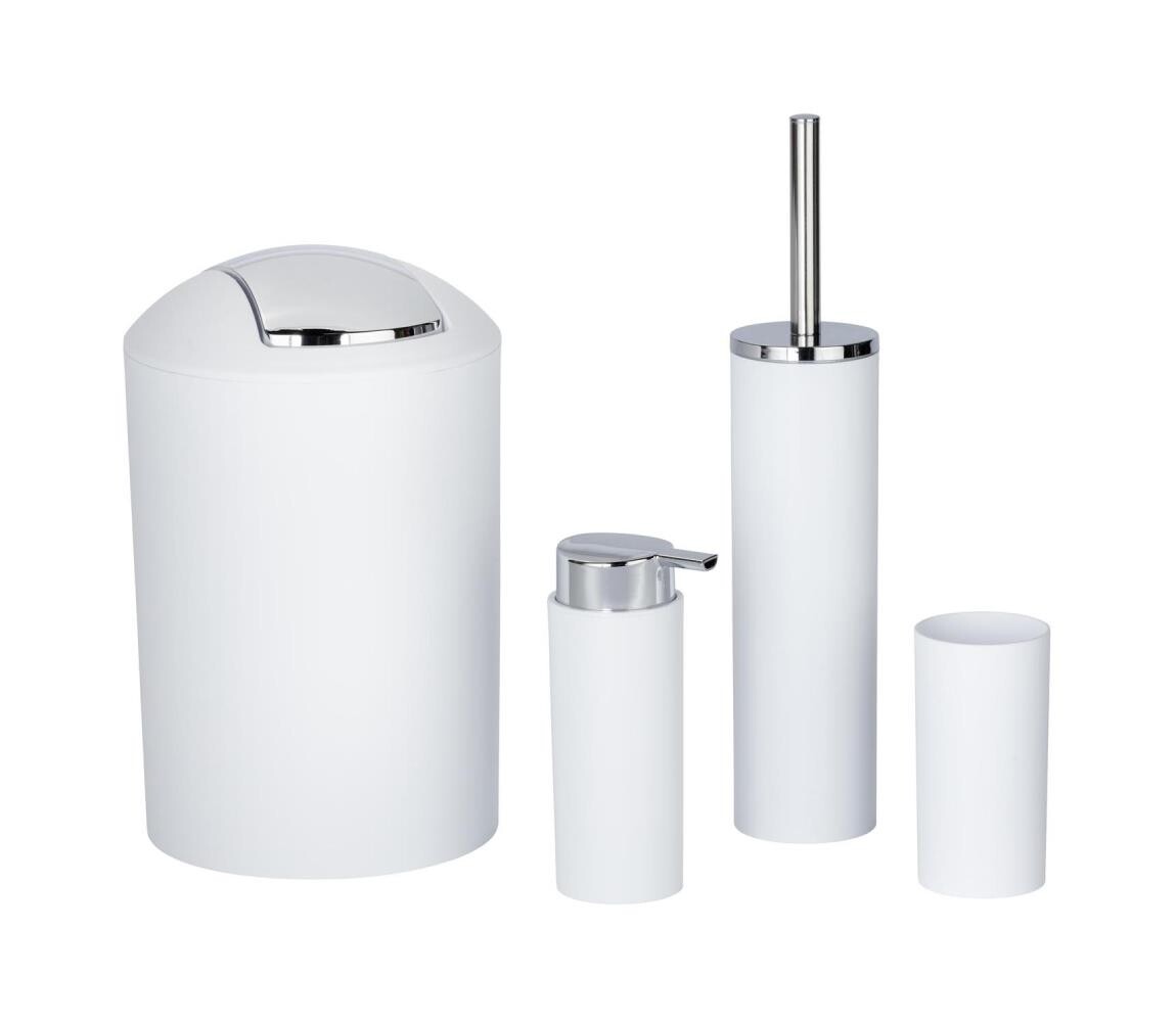 Wenko WENKO 24077800 - Set CALVO 6,5x13 cm bílá/lesk. chrom