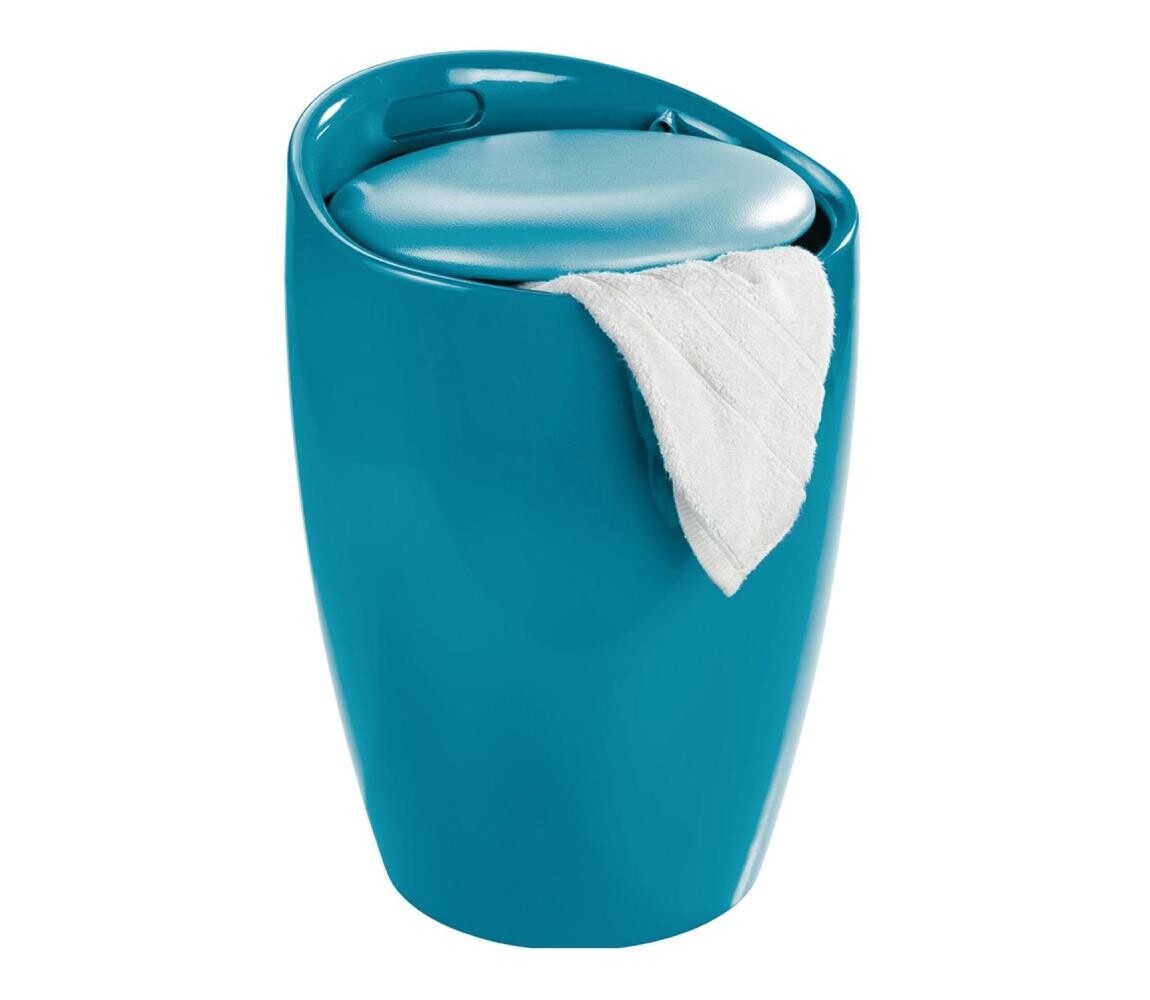 Wenko WENKO 20625100 - Stolička CANDY 36x50,5 cm tyrkysová/černá