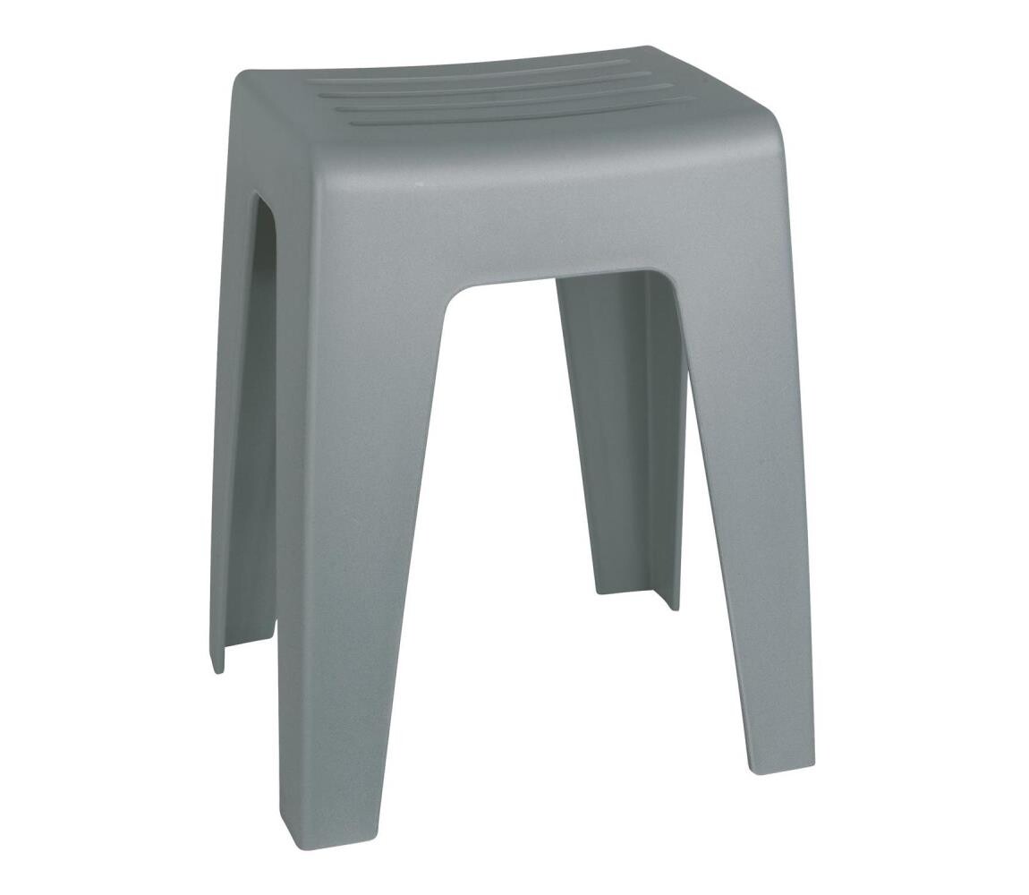 Wenko WENKO 22944100 - Stolička KUMBA 38x47 cm šedá