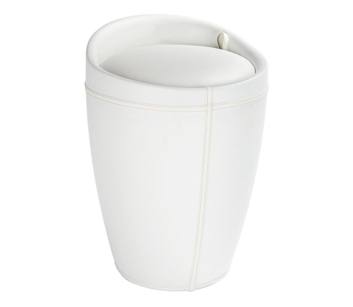 Wenko WENKO 21773100 - Stolička CANDY 36x50,5 cm bílá/černá