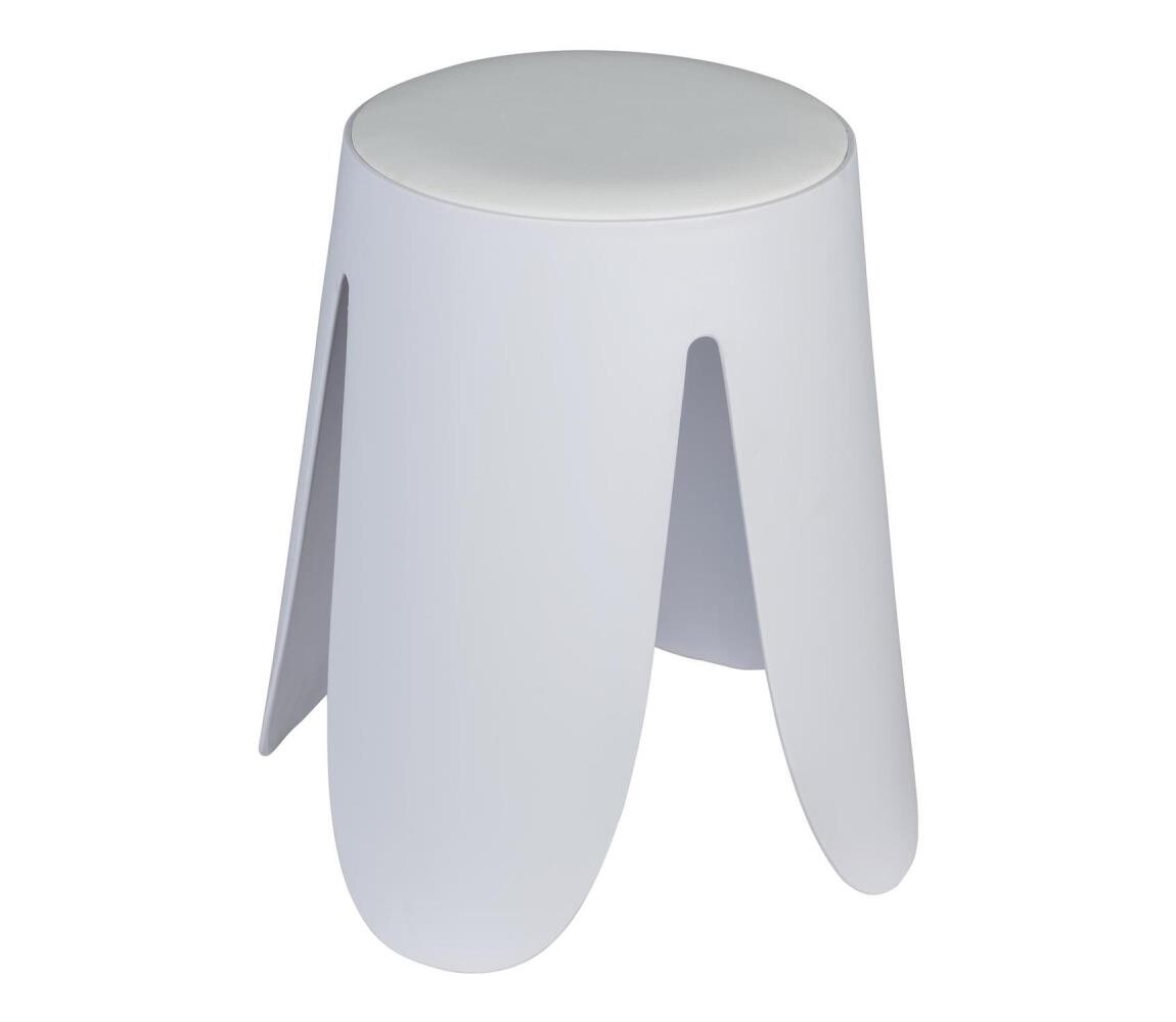 Wenko WENKO 26086100 - Stolička COMISO 44,5x46 cm bílá