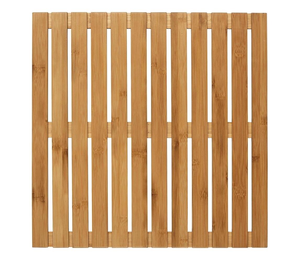 Wenko WENKO 24610100 - Rohož BAMBUSA 50x50 cm hnědá