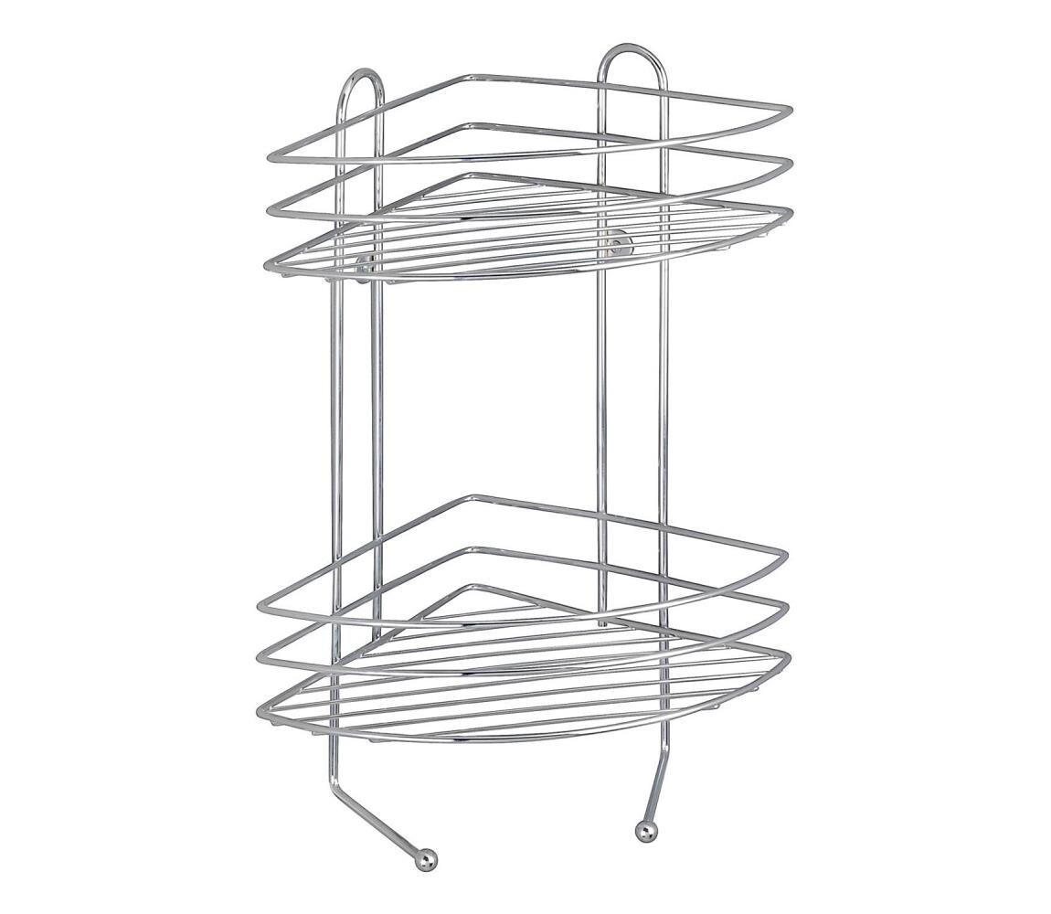 Wenko WENKO 15498100 - Rohový regál EXCLUSIVE 23x30,5 cm lesk. chrom