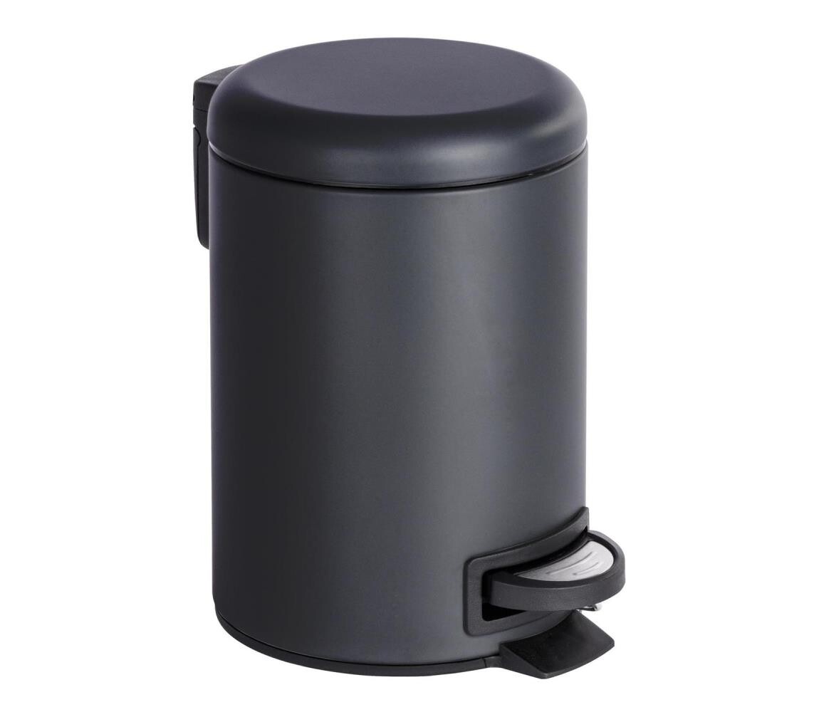 Wenko WENKO 22143800 - Koš LEMAN 17x25 cm černá