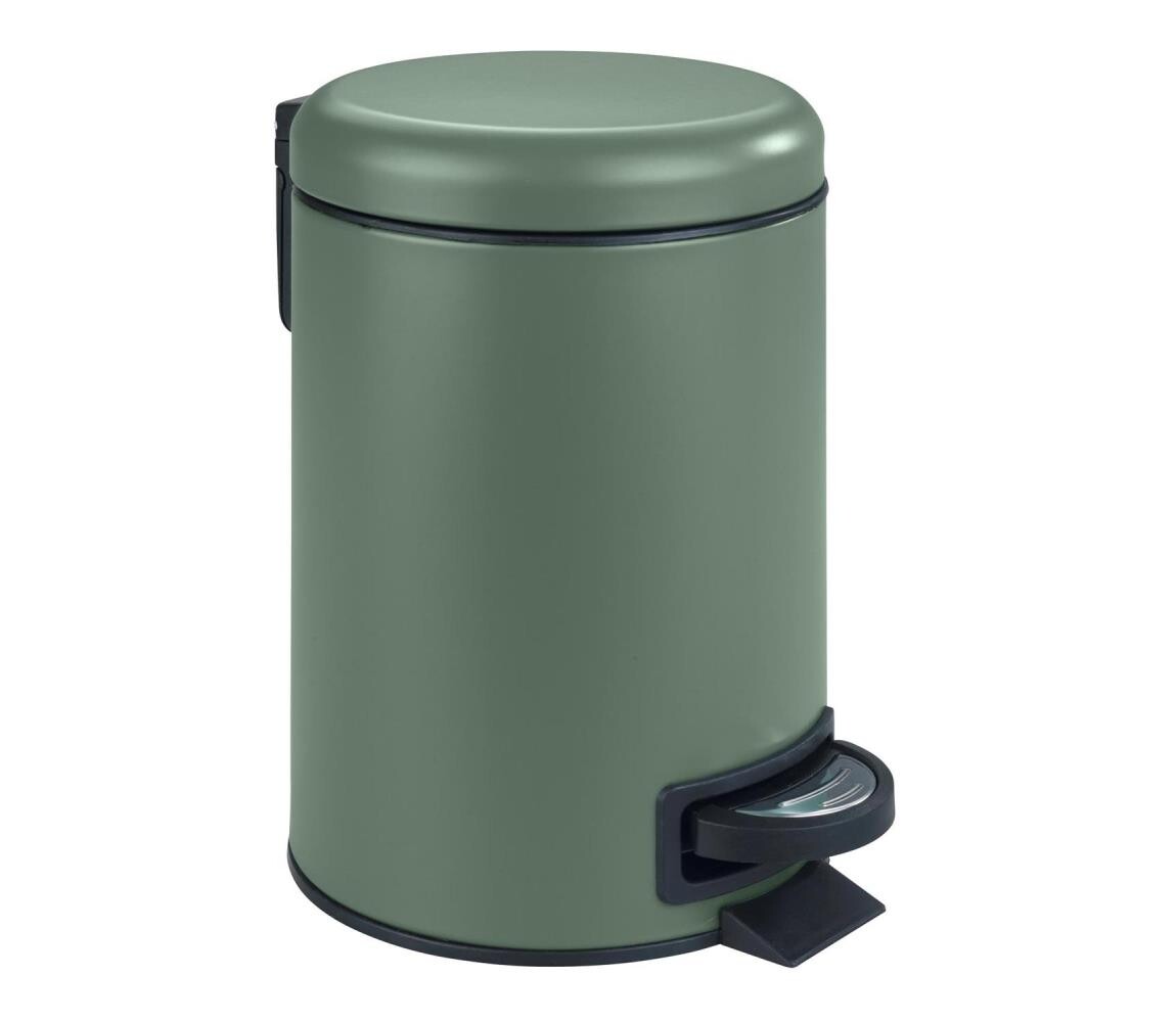 Wenko WENKO 24636100 - Koš LEMAN 17x25 cm zelená/černá