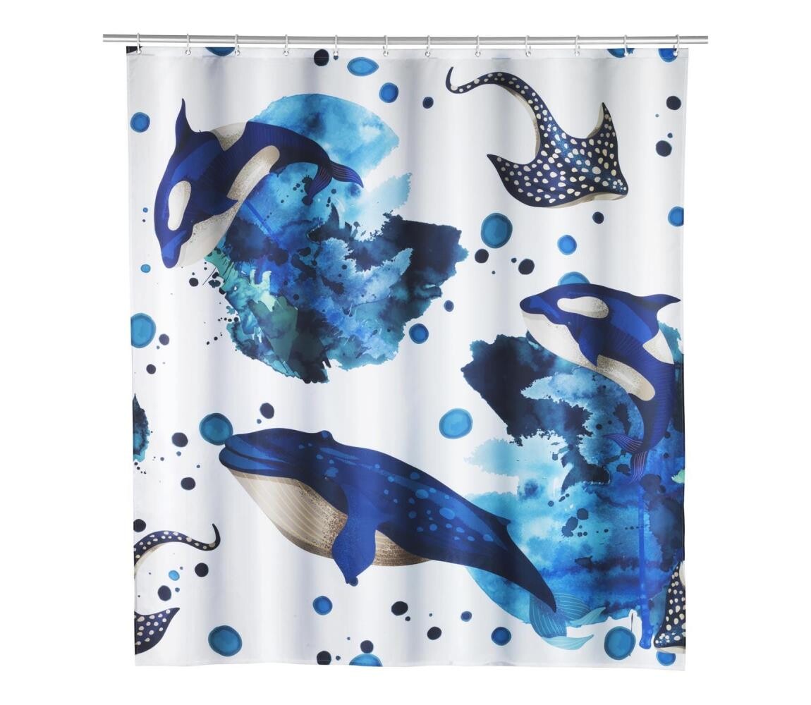 Wenko WENKO 25749100 - Sprchový závěs AQUARIS 180x200 cm pestrobarevná