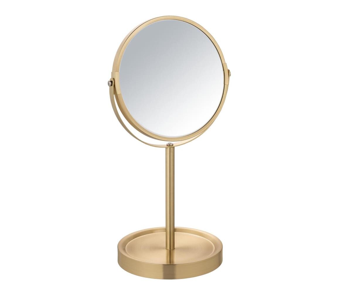 Wenko WENKO 26061100 - Zrcadlo ALATA 18,5x35 cm zlatá