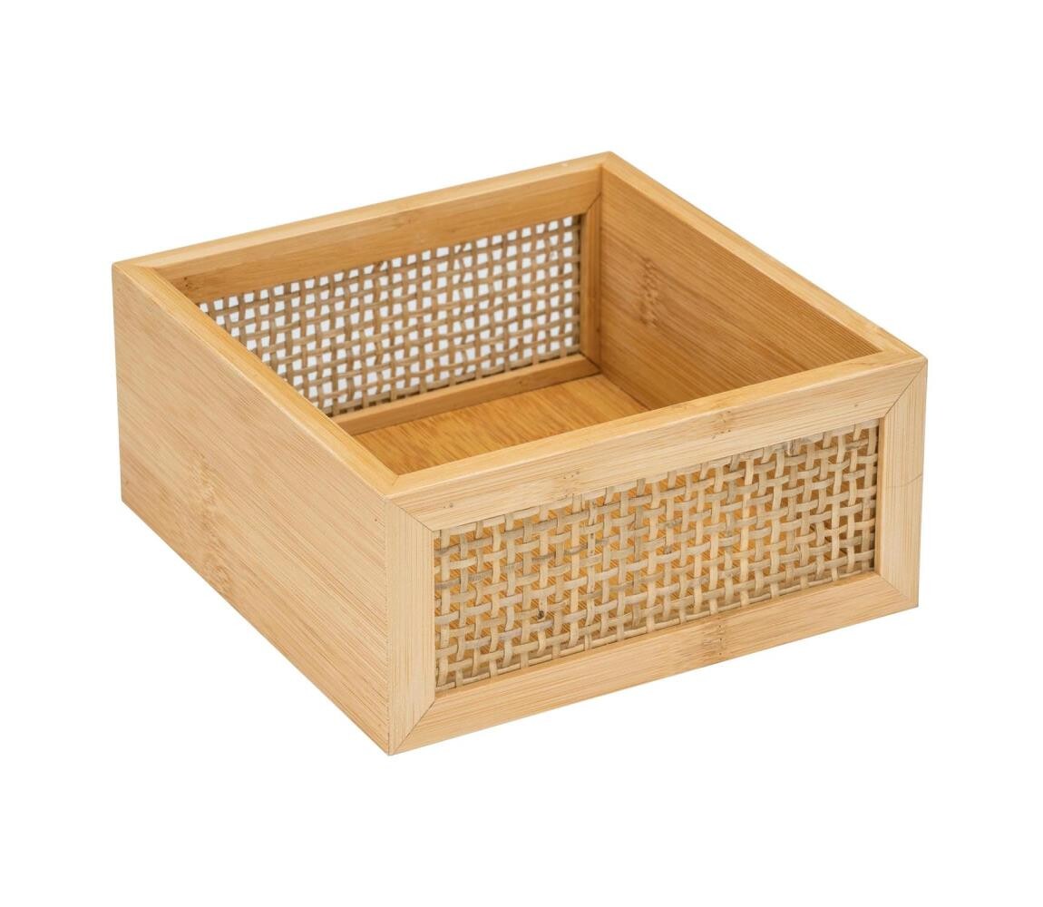 Wenko WENKO 25601100 - Tácek na vanu ALLEGRE 15x7 cm hnědá