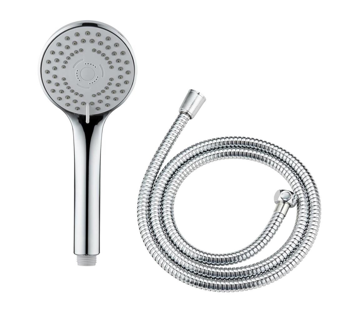 Wenko WENKO 24918100 - Sprchová hlavice BASIC LINE 9,5x9,5 cm lesk. chrom/stříbrná
