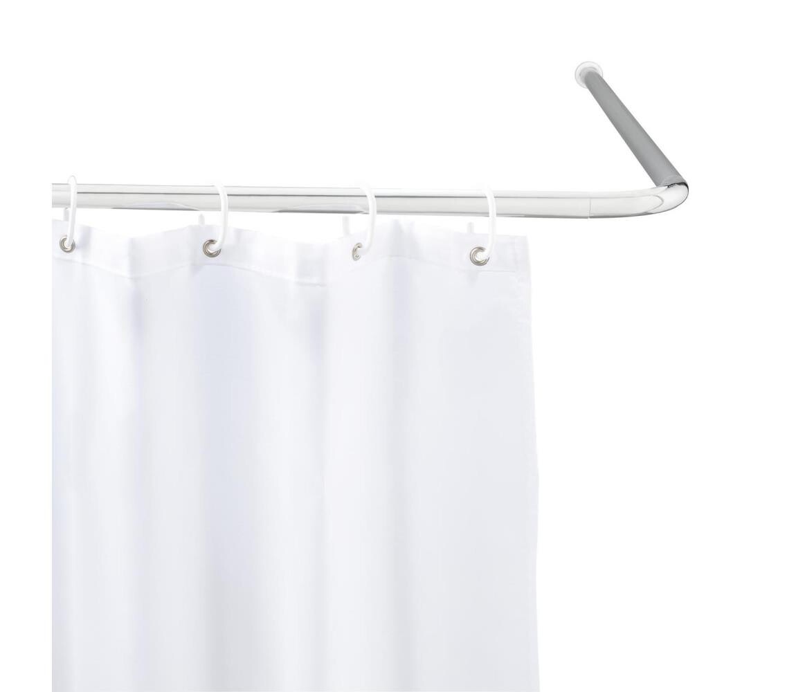 Wenko WENKO 19215100 - Držák tyče UNIVERSAL 2x2 cm chrom/bílá