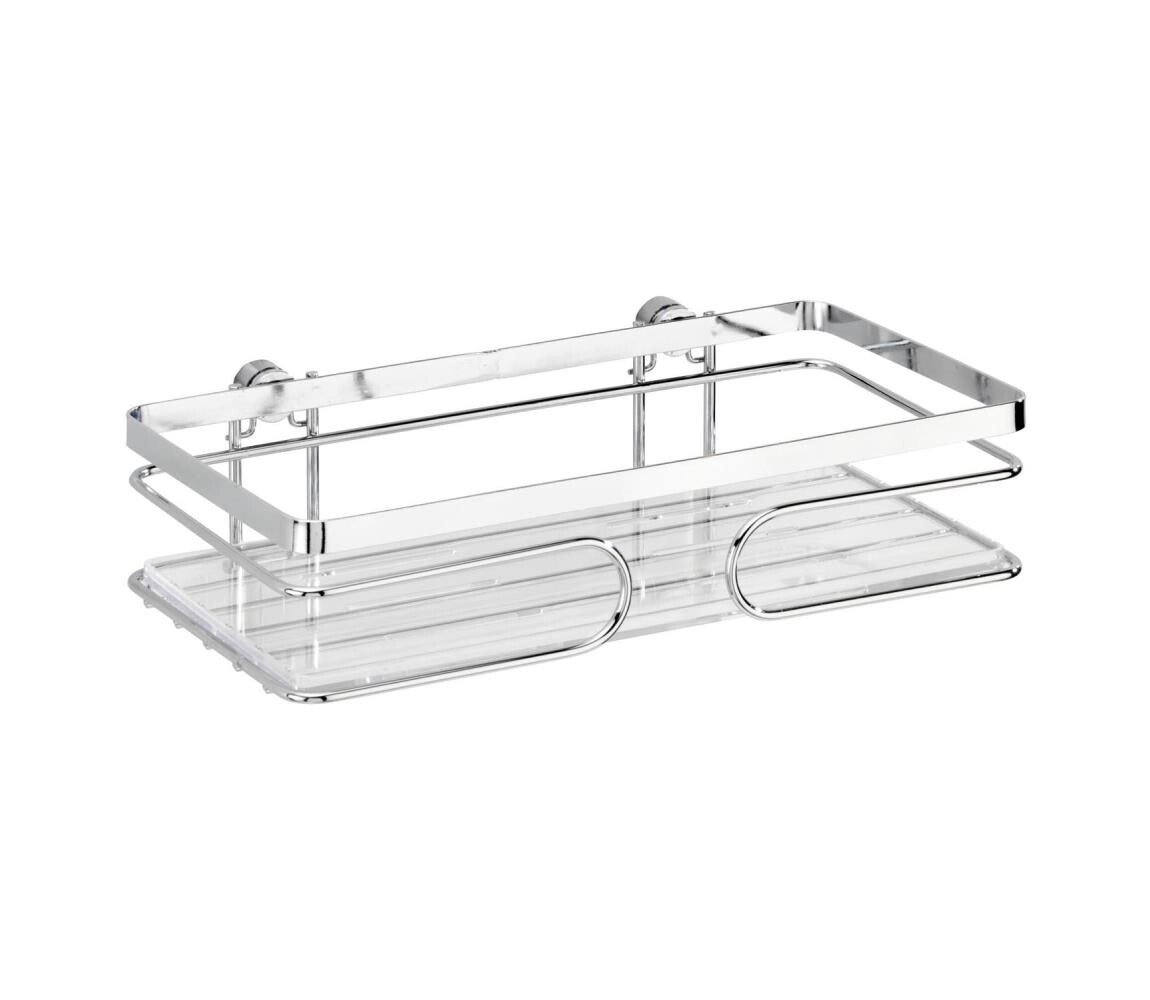 Wenko WENKO 20409100-Police PREMIUM EDELSTAHL 24x13,5 cm nerez/stříbrná