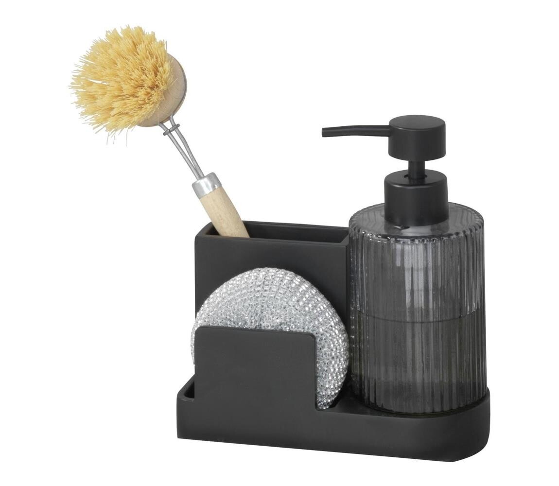 Wenko WENKO 54654100 - Organizér PINA 16x17 cm černá