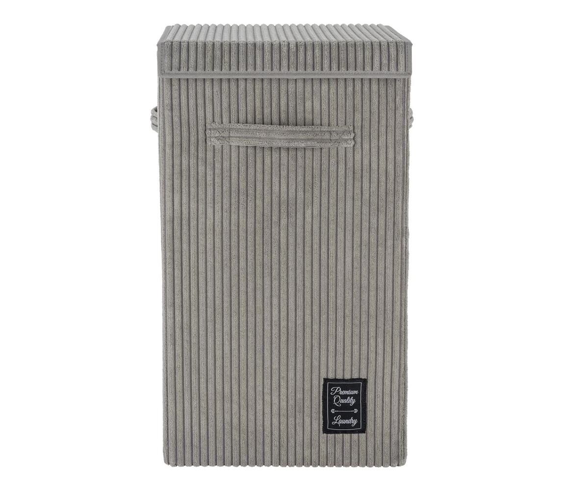 Wenko WENKO 62044100 - Koš na prádlo CORA 33x58 cm šedá