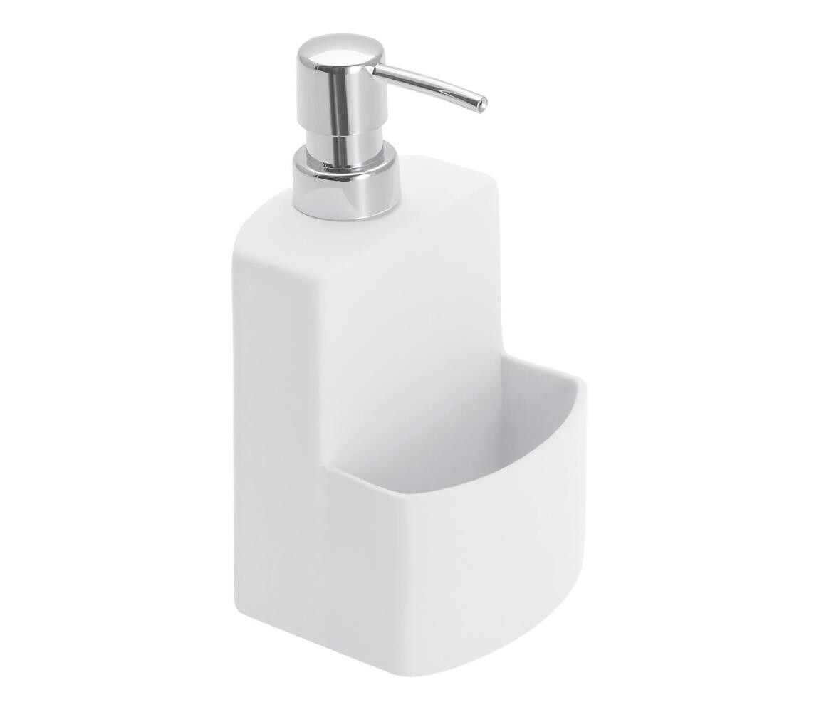 Wenko WENKO 3620115100 - Dávkovač mýdla FESTIVAL 10x18 cm bílá