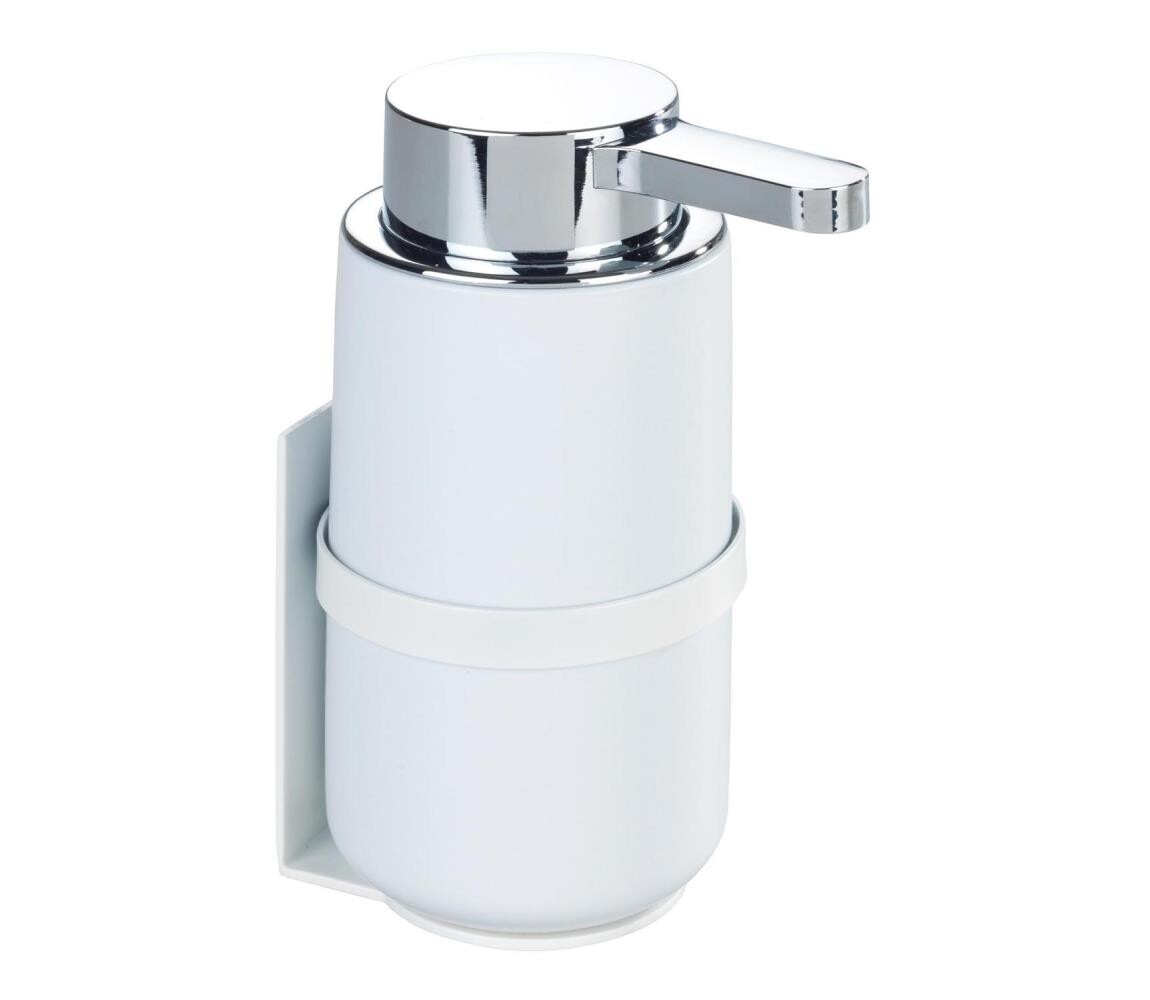 Wenko WENKO 54655100 - Dávkovač mýdla WOYA 250 ml bílá/lesk. chrom