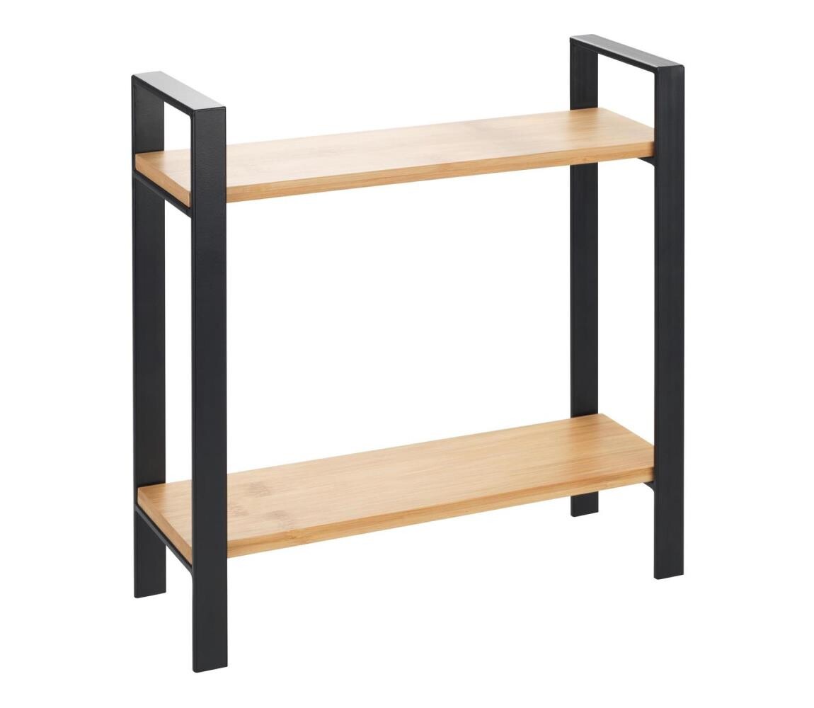 Wenko WENKO 53029100 - Police LOU 32x33 cm černá/hnědá