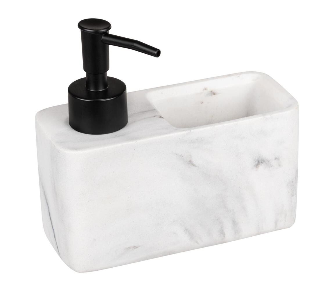 Wenko WENKO 54668100 - Dávkovač mýdla RESA 14,5x14,3 cm bílá/černá
