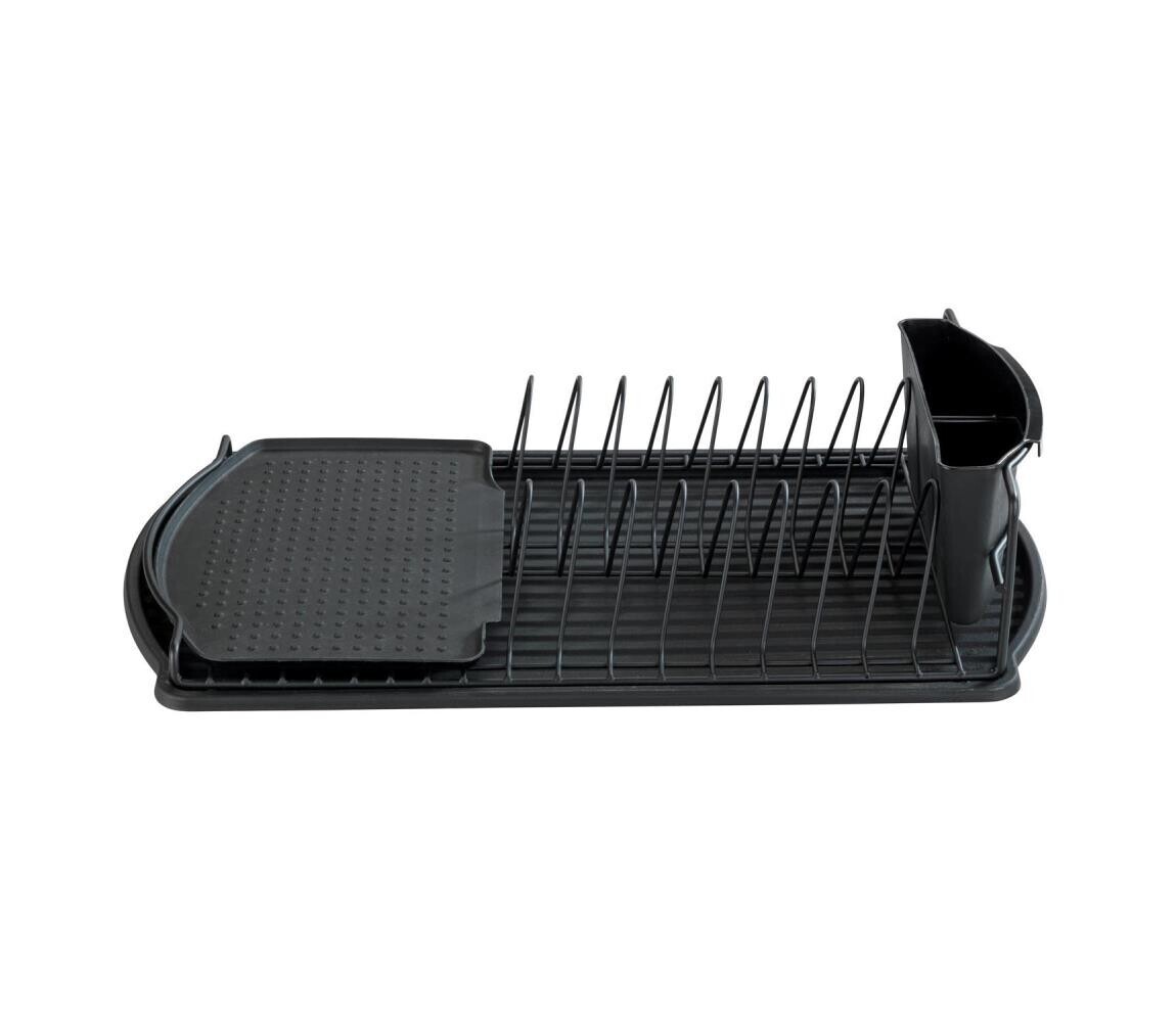 Wenko WENKO 54767100 - Odkapávač BASIC 47,5x26,5 cm černá