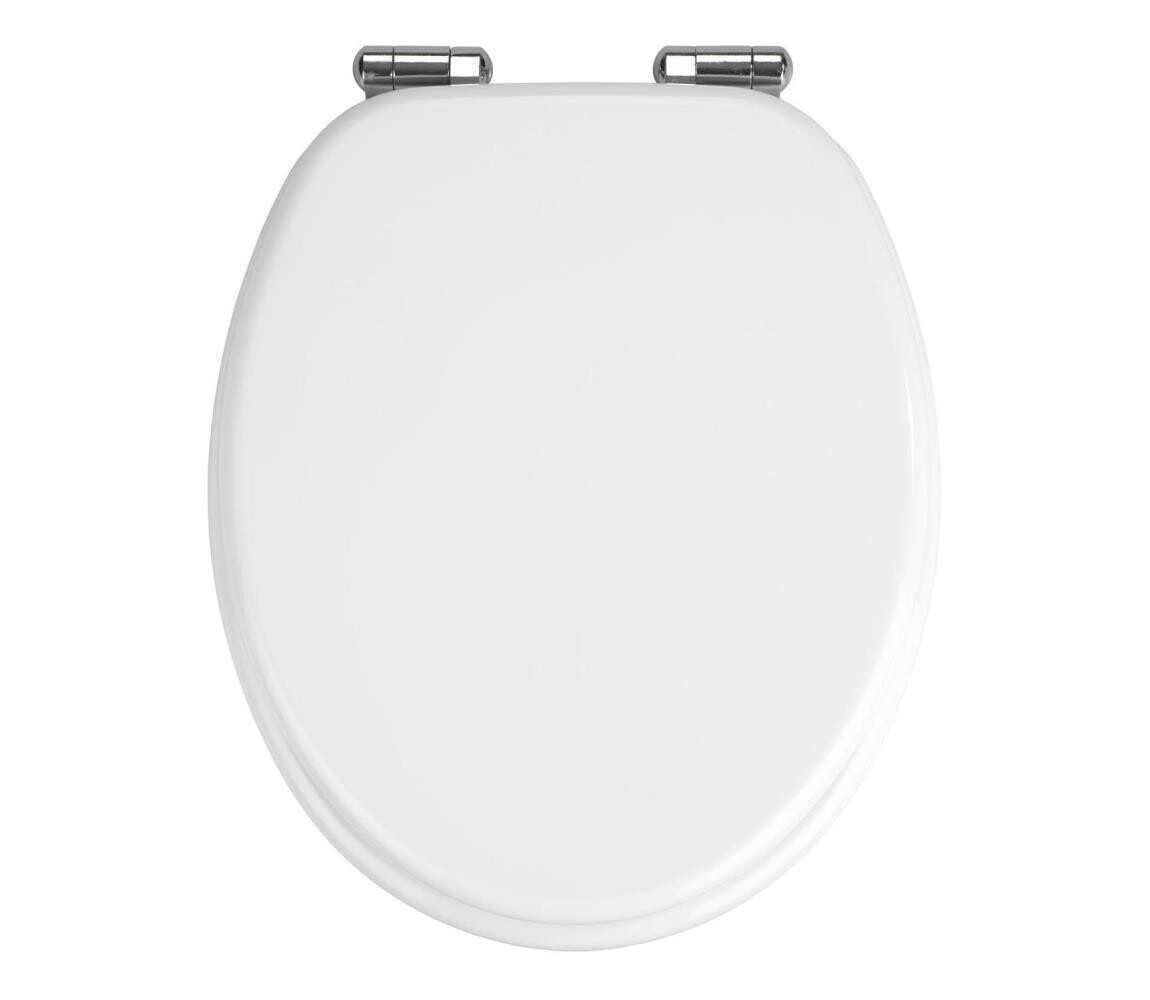Wenko WENKO 22885100-WC sedátko URBIO 36x42,5 cm bílá/stříbrná