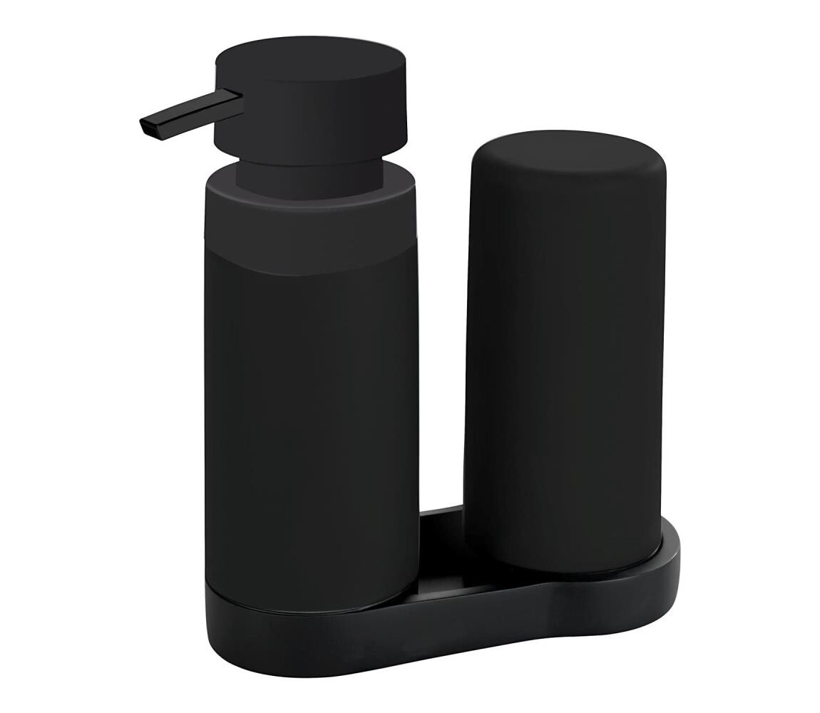 Wenko WENKO 69753800 - Organizér EASY SQUEEZ-E 15x18 cm černá