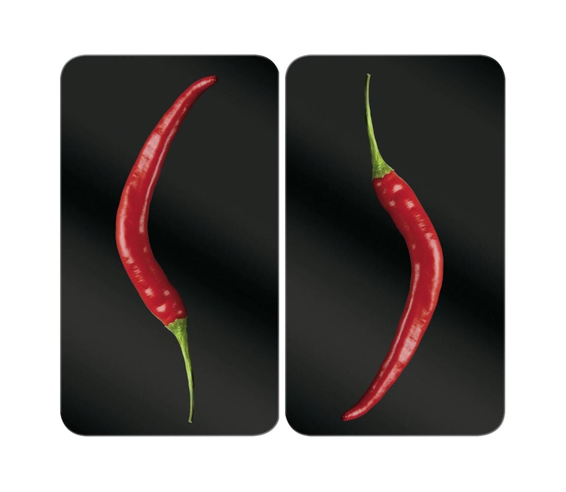 Wenko WENKO 2521380100 - Kryt varné desky 30x52 cm pestrobarevná/šedá/čirá