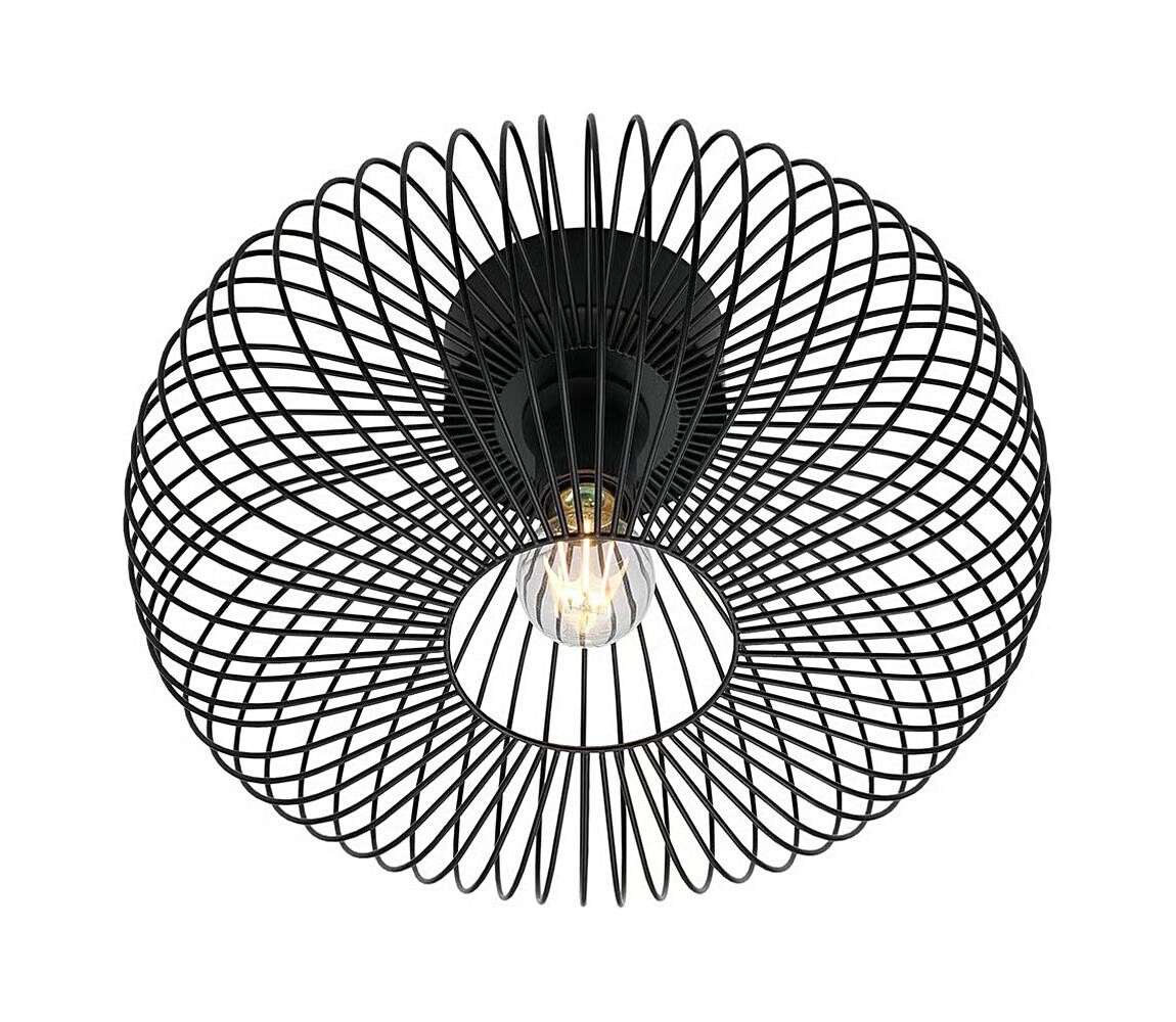 Nordlux Nordlux - Stropní svítidlo BERONI 1xE27/60W/230V pr. 40,3 cm černá