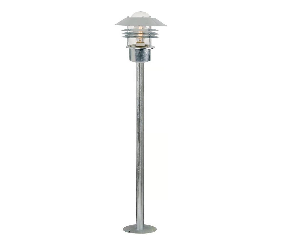 Nordlux Nordlux - Venkovní lampa VEJERS 1xE27/60W/230V IP54 stříbrná