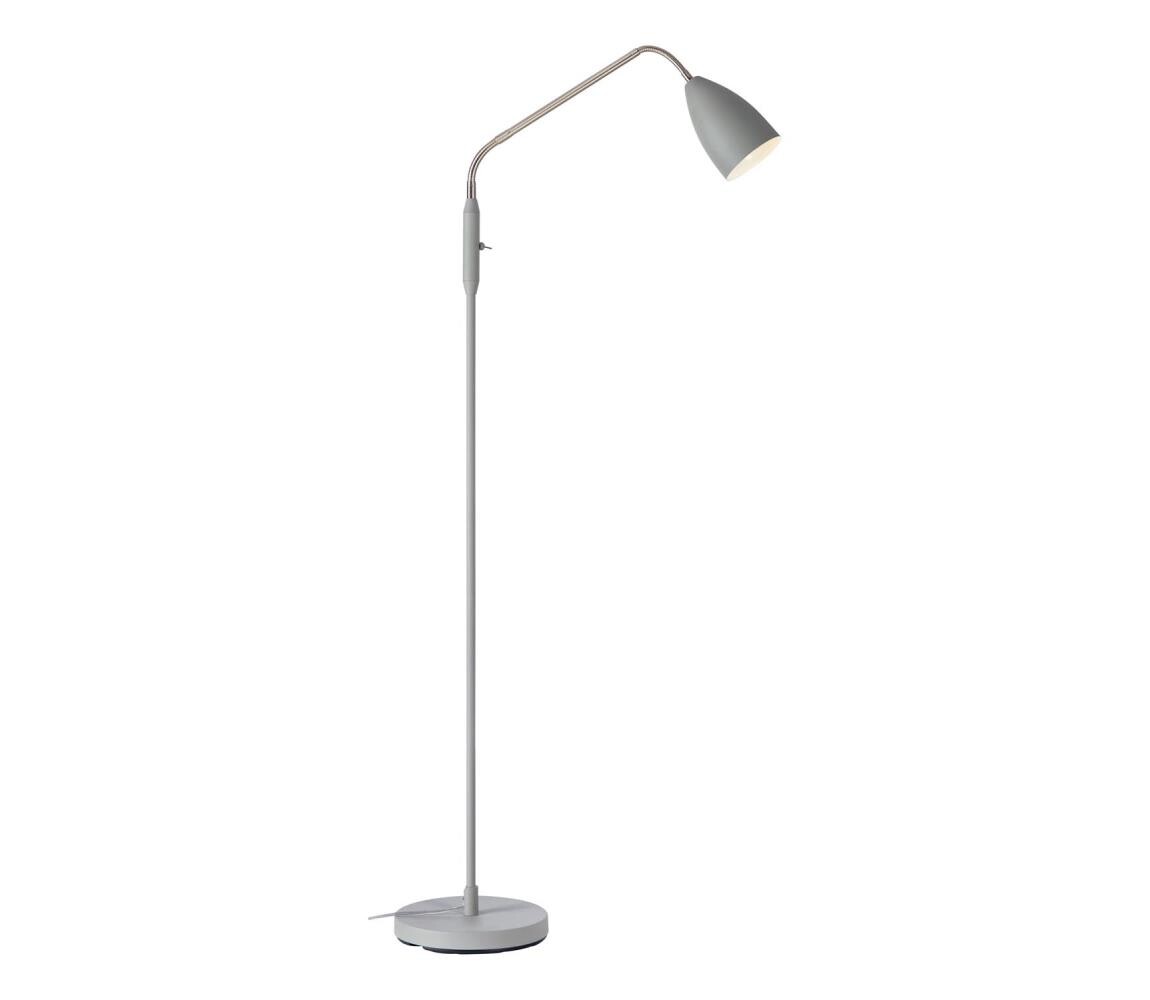 Markslöjd Markslöjd 108888 - LED Stmívatelná stojací lampa PATRO LED/4,9W/230V šedá