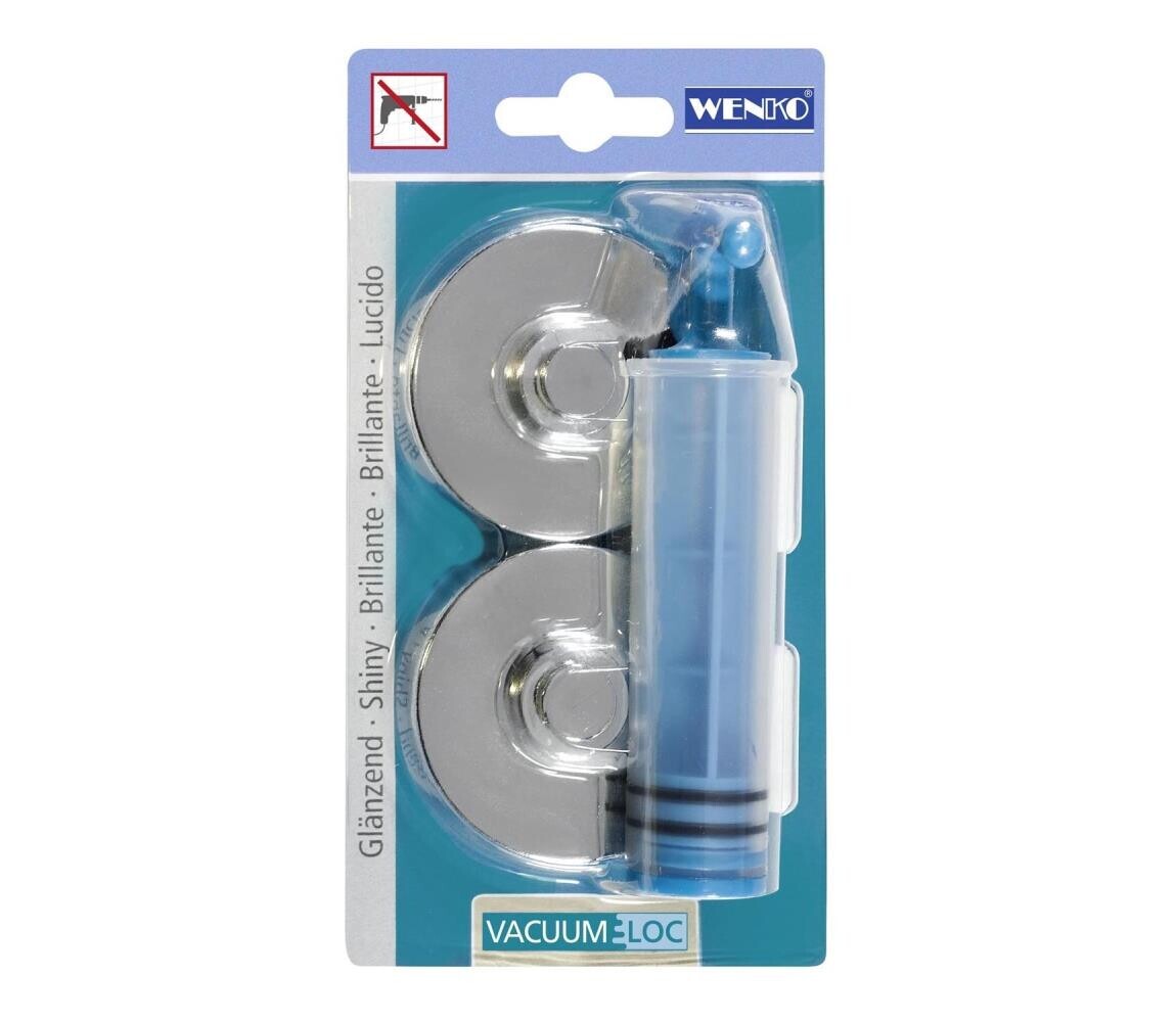 Wenko WENKO 20643100 – Adaptér CLA+PREM+STYLE AD VL 6x2,8 cm lesklý chrom