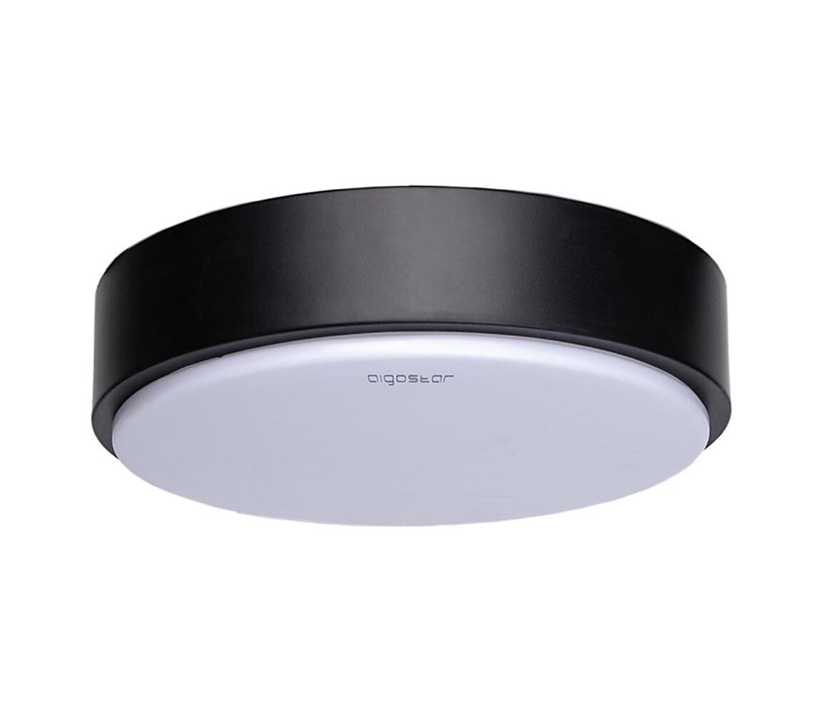 B.V.  - LED Stropní svítidlo LED/12W/230V 3000K pr. 23 cm černá