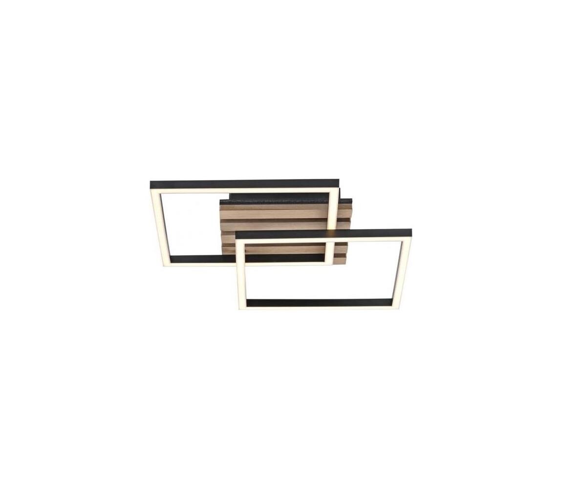 JUST LIGHT. JUST LIGHT. 14053-79 - LED Stropní svítidlo AKUSTIKA LED/15W/230V dub/černá