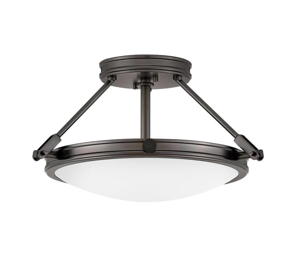 Elstead Hinkley HK-COLLIER-SF-S-BX - Přisazený lustr COLLIER 3xE14/40W/230V pr. 41,7 cm