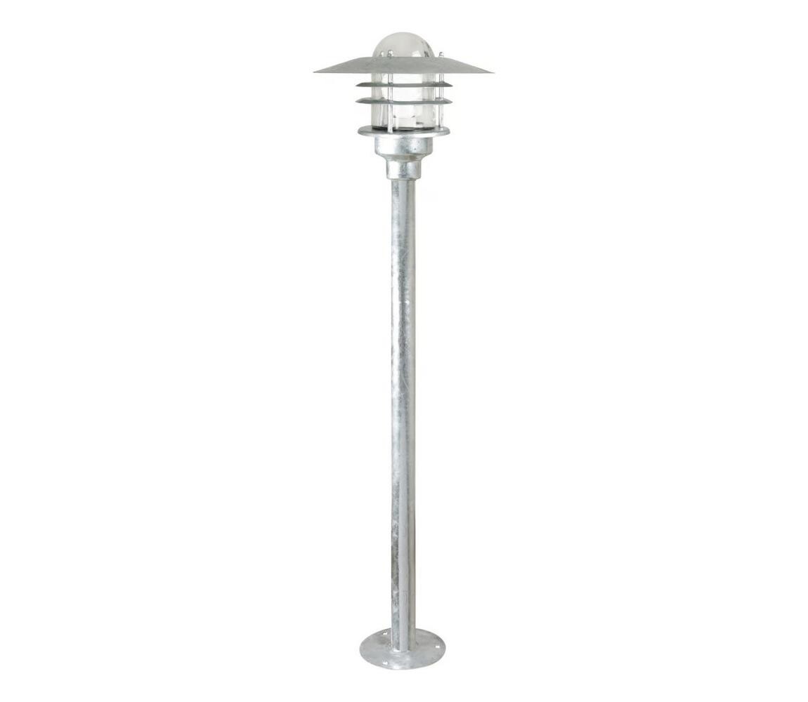Nordlux Nordlux - Venkovní lampa AGGER 1xE27/60W/230V IP54 stříbrná