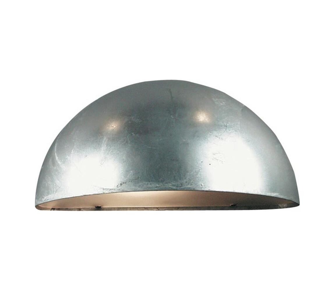 Nordlux Nordlux - Venkovní nástěnné svítidlo SCORPIUS 1xE27/60W/230V IP33 stříbrná