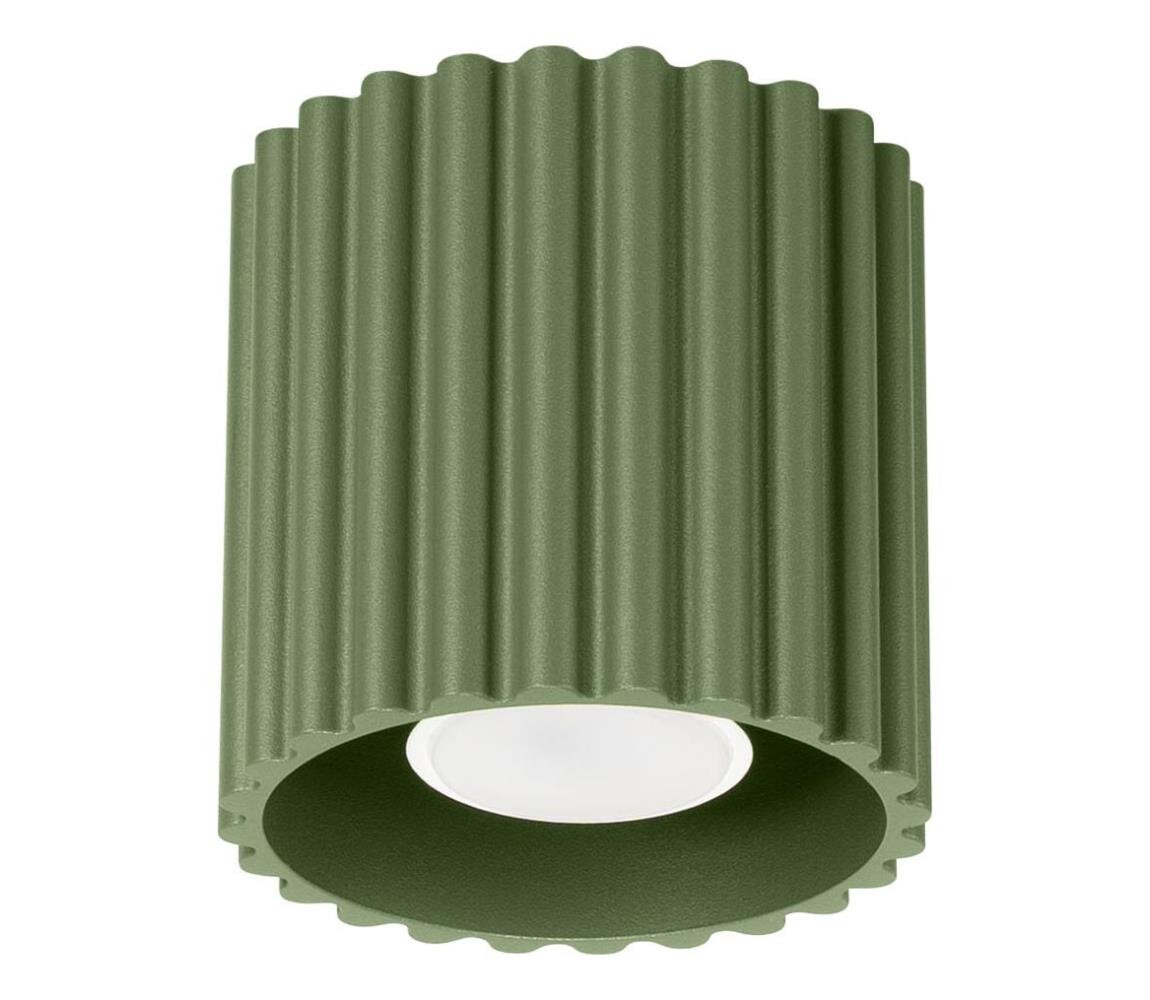 SL.1794 - Bodové svítidlo AURA 1xGU10/10W/230V pr. 10 cm zelená