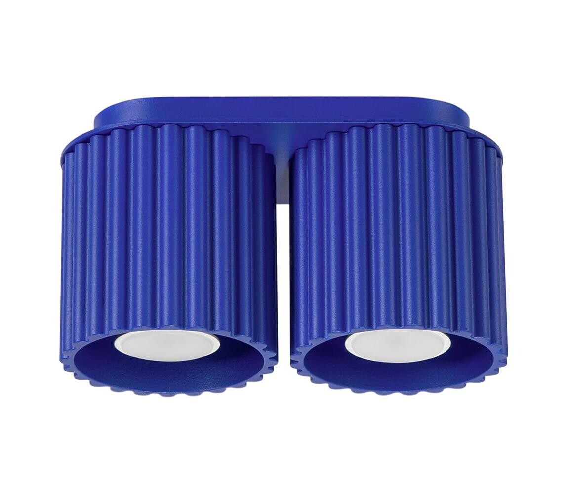 SL.1810 - Bodové svítidlo AURA 2xGU10/10W/230V modrá
