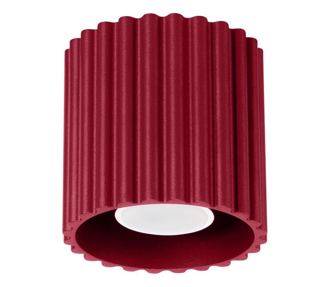 SL.1819 - Bodové svítidlo AURA 1xGU10/10W/230V pr. 10 cm červená