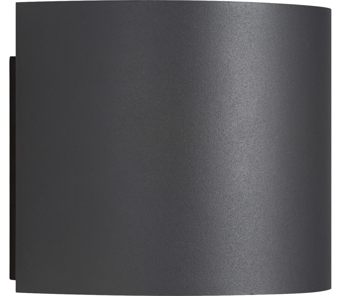 Nordlux Nordlux - LED Venkovní nástěnné svítidlo MILDA LED/4,9W/230V IP44 antracit