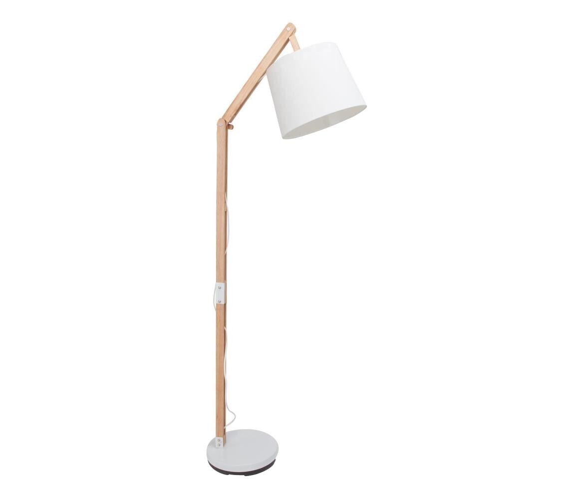 Brilliant Brilliant - Stolní lampa CARLYN 1xE27/60W/230V borovice/bílá