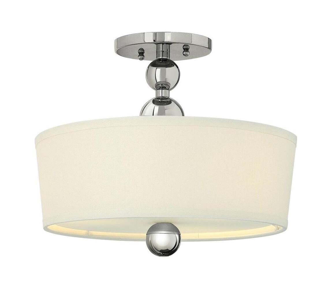 Elstead Hinkley HK-ZELDA-SF-PN - Přisazený lustr ZELDA 3xE27/60W/230V lesklý chrom